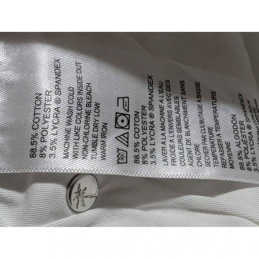 Tommy Bahama Shorts Women 4 White Bermuda 191-TW110609 Cotton Stretch Coastal - Picture 4 of 8